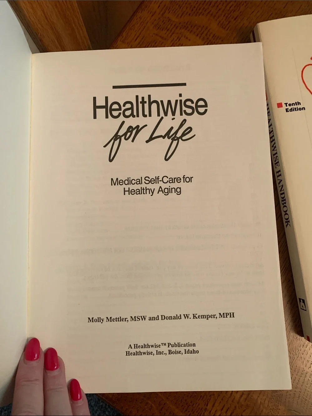 Healthwise For Life & Healthwise Handbook - Paperback